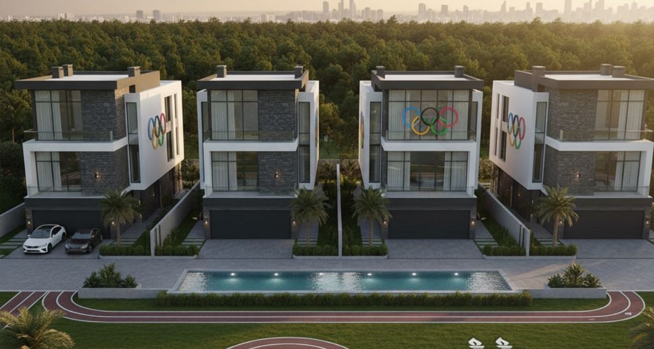 Bán biệt thự song lập Đông Bắc 3 tầng 1 tum vài bước ra sân thể thao Vinhomes Olympic Ngọc Hồi